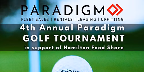 4th Annual Charity Golf Tournament!