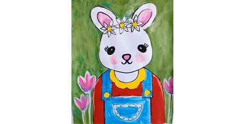 Bunny Painting \u2013 Family Art Class