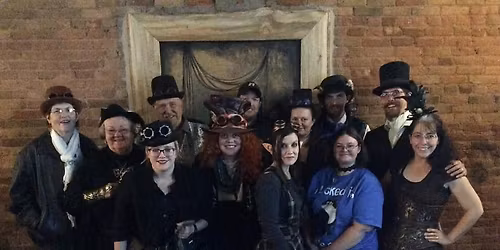 Halloween steampunk  tea and games
