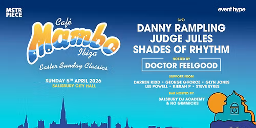 Cafe Mambo Ibiza 'Easter Sunday Classics' at Salisbury City Hall