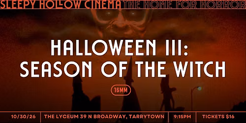 Home for Horror: Halloween III: Season Of The Witch (1982)  \u00b7  R