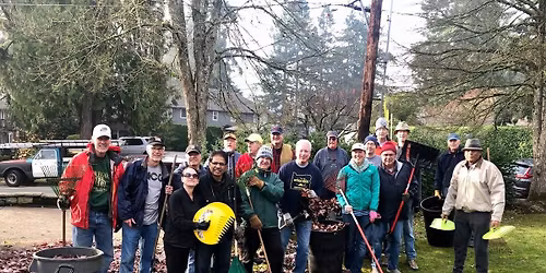 Annual Cleanup of the Lakewood Center for the Arts