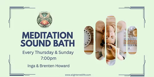Meditation Sound Bath-Weekly