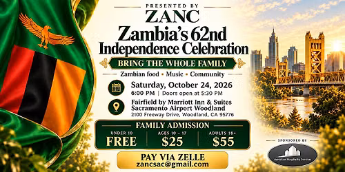 Zambia\u2019s 62nd Independence Celebration