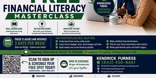 Free Financial Literacy Masterclass