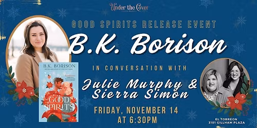 Good Spirits Author Event with BK Borison