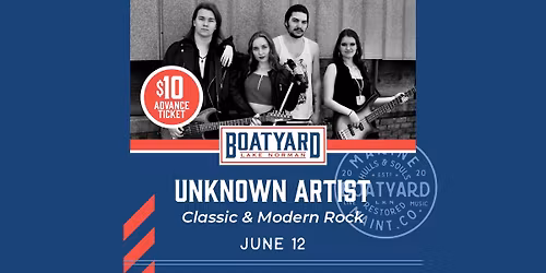 LIVE MUSIC: Unknown Artist (Classic & Modern Rock)