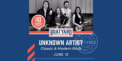 LIVE MUSIC: Unknown Artist (Classic & Modern Rock)