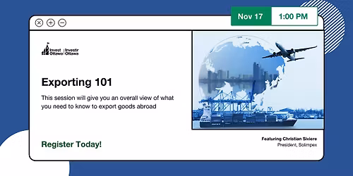 Exporting 101 (In Person)