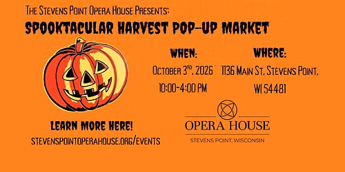 Spooktacular Harvest Pop-Up Market