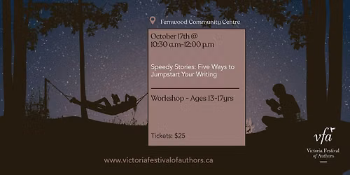 Speedy Stories: Five Ways to Jump-Start Your Writing