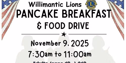 2025 November Pancake Breakfast