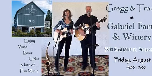 Gregg & Tracy at Gabriel Farms & Winery
