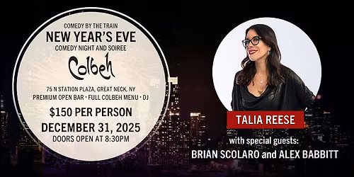 New Year's Eve Comedy Night and Soiree at Colbeh!