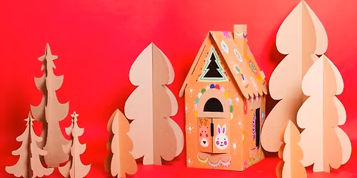 Decorate a Cardboard Gingerbread House - Campbelltown Library (HJ Daley)