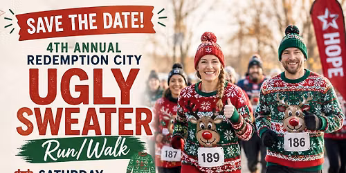 Redemption City's Annual Ugly Sweater 5K Run\/Walk
