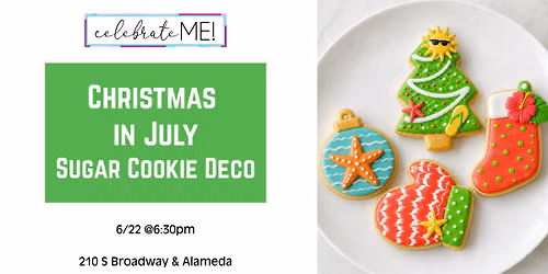 Christmas in July Sugar Cookie Decorating