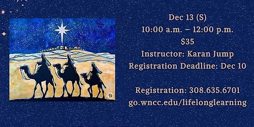 Paint Party - Wise Men Still Seek Him