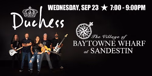 Duchess - LIVE @ Baytowne Wharf