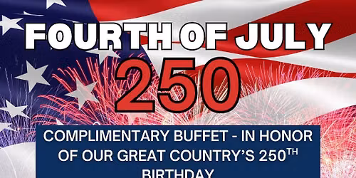 4th of July Buffet at Inlet Sports Bar \ud83c\udf54 \ud83c\udf2d 