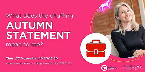 What does the chuffing autumn statement mean to me?