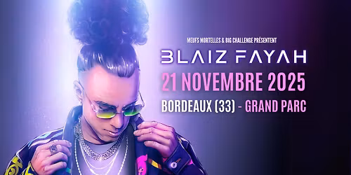 CONCERT BLAIZ FAYAH + MEUFS MORTELLES