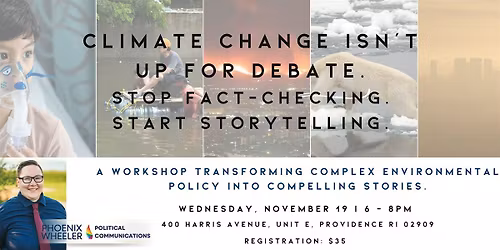 Scientific Storytelling: Transform Environmental Policy into Connection.