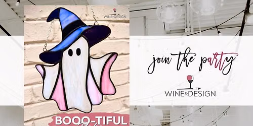 Boooo-tiful Babe Stained Glass Workshop | Wine & Design