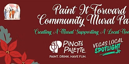 Paint It Forward: Community Mural Party! (Only 100 Tickets Available)