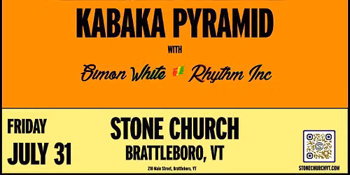 Kabaka Pyramid w\/s\/g Simon White & Rhythm Inc