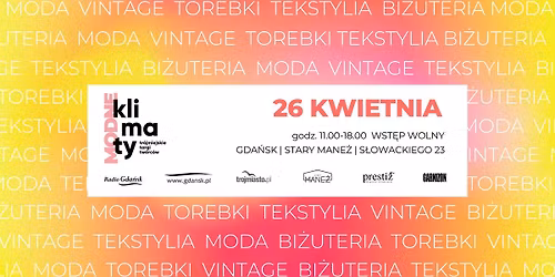 MODNE KLIMATY WIOSNA 2026 - 26 KWIETNIA