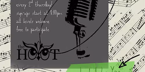 Open Mic Night @ The Hoot