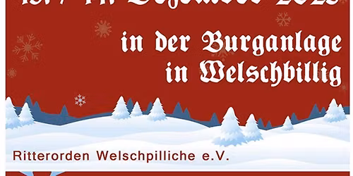 20. Mittelalterlicher Weihnachtsmarkt in Welschbillig