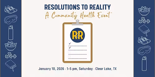 Resolutions to Reality: A Community Health Event