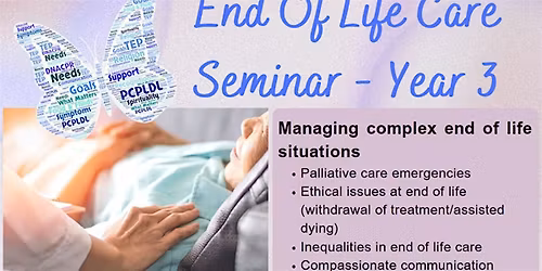 PGH - End of Life Care Seminar - Yr 3 only