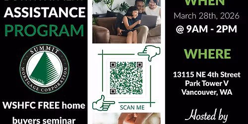 FREE Homebuyers Education Class Sponsored by WSHFC