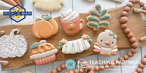 6:30pm  Thanksgiving Cookie decorating class