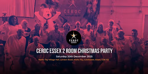 Ceroc Essex 2 Room Christmas Party - Saturday 20th December 2025