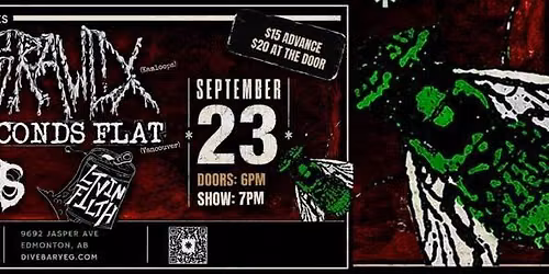 Grawlix, Seconds Flat, Silvius, & Livin\u2019 Filth
