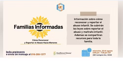 Familias Informadas con Sunflower House