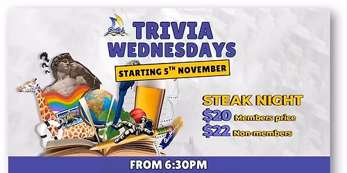 Trivia every Wednesday