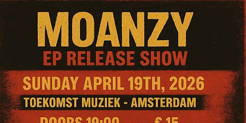 Moanzy EP Release
