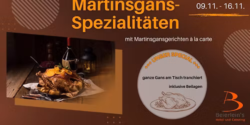 Martinsgans-Spezialit\u00e4ten bei Beierleins