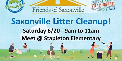 Saxonville Litter Cleanup!