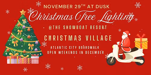 Annual Christmas Tree Lighting at The Showboat Hotel