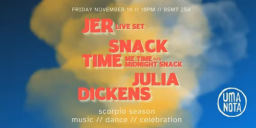 Uma Nota Scorpio Season Dance Vol.3\u2728