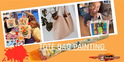 Canvas Tote Bag Painting