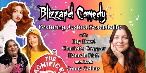 [SOLD OUT] Blizzard Comedy LIVE, featuring Justina Seselskaite