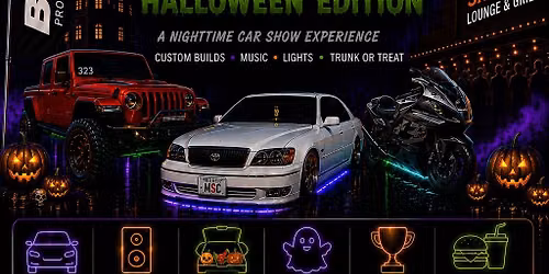 Owensboro Cars & Coffee presents Shiloh\u2019s Lounge & Grill Glo Show: Halloween Edition