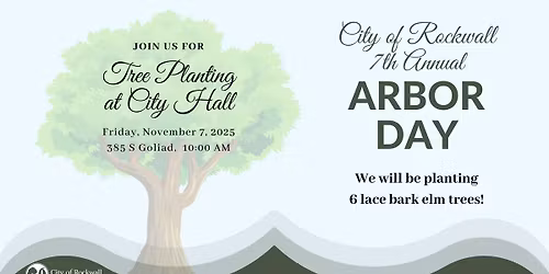 Arbor Day Tree Planting